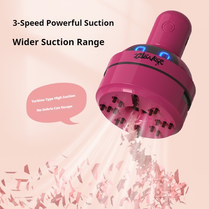 Mini Desktop Vacuum Cleaner For Eraser Dust - Desktop-Reiniger Staubsauger Cartoon Mini Tragbar für