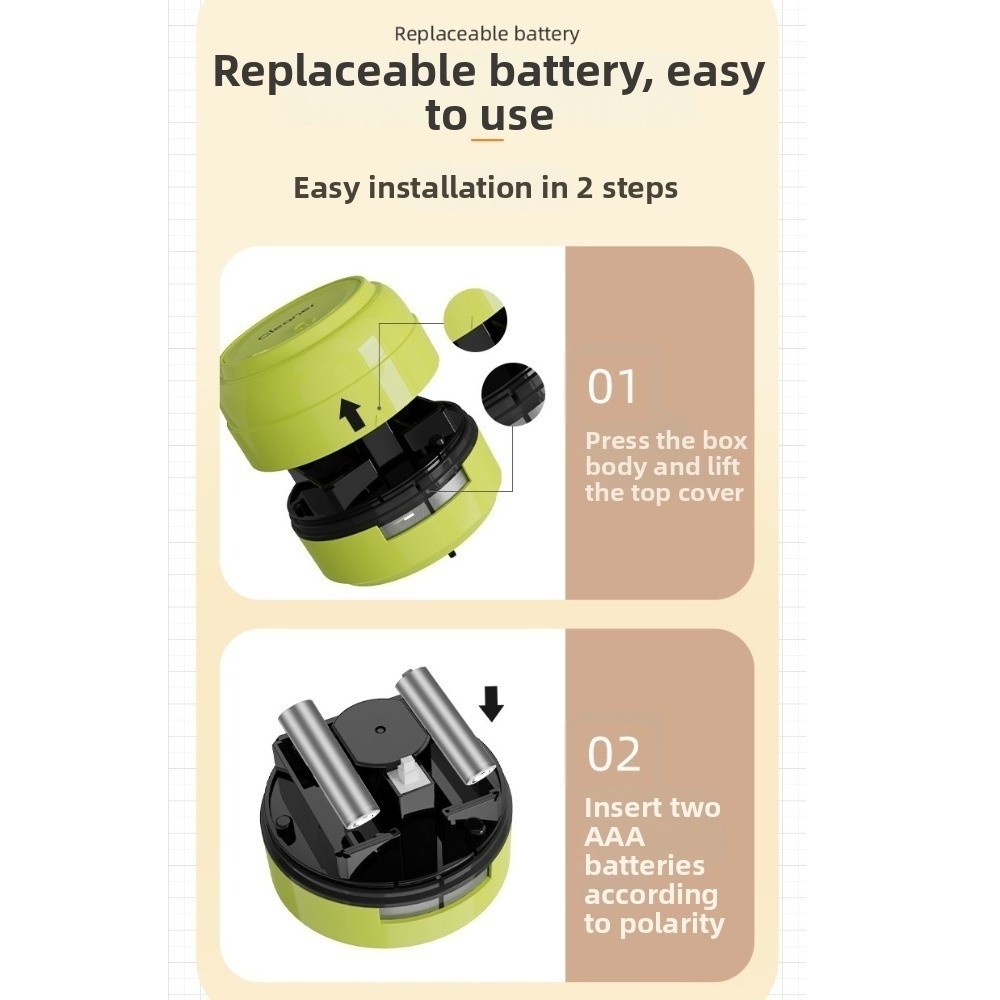 Kompakter Tragbarer Kabelloser – Mini Desktop Vacuum Cleaner For Eraser Dust Bewertung und Preis