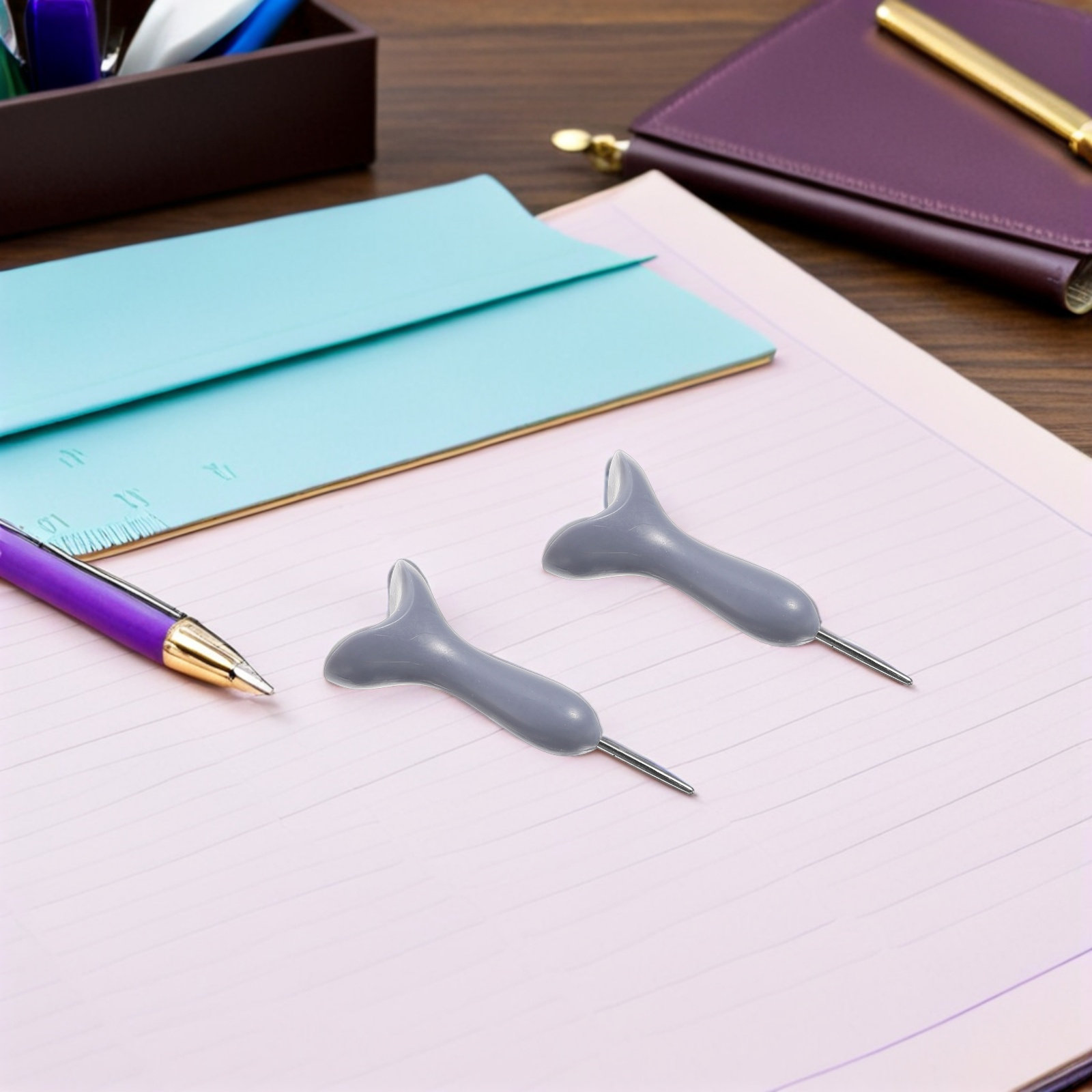 2 Stück Braille-Stift, grau, l – Writing Tools Bewertung und Preis